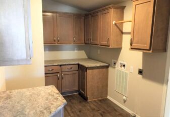 Utility Room with Built-In Cabinets
